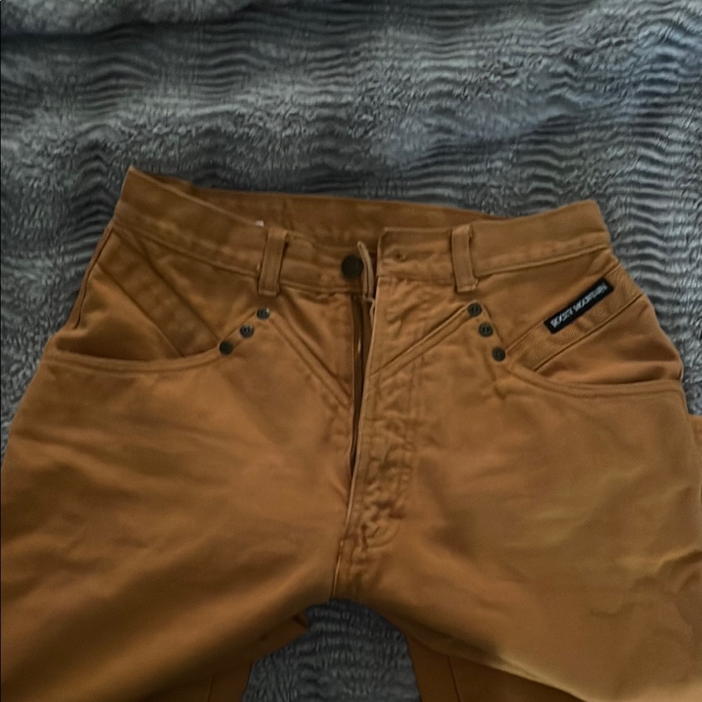 Rocky Mountain tan High wasted Western pants!